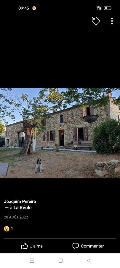 Chambres 2 Personnes Dans Notre Maison Girondine Saint-Martin-de-Lerm Dış mekan fotoğraf